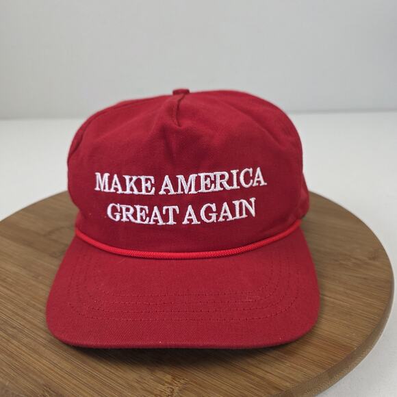 Make America Great Again Hat Cap Snap Back Red Cali Fame Trucker Mesh Mens USA - Picture 1 of 11